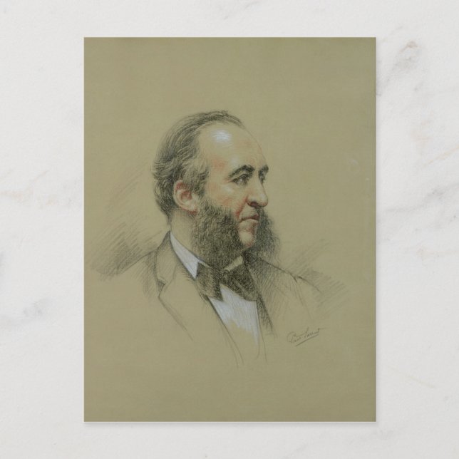 Postal Retrato de Jules Ferry (Anverso)