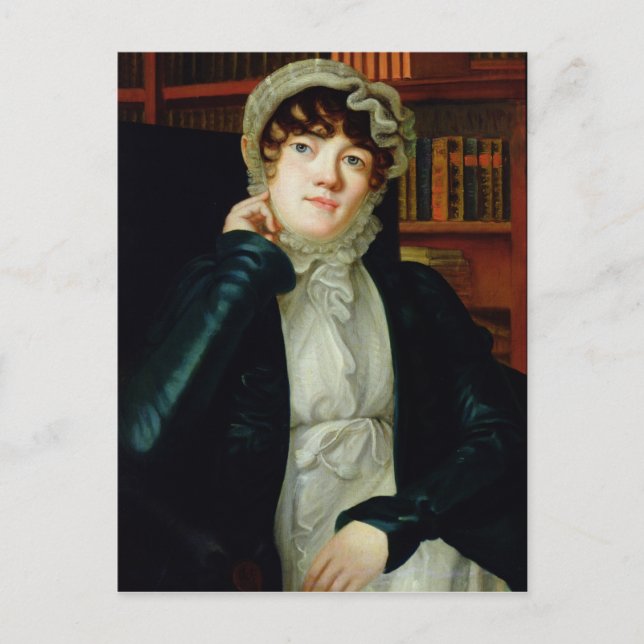 Postal Retrato de Karolina Pavlova, c.1830 (Anverso)