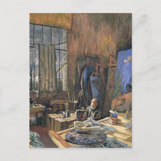 Postal Retrato de Ker-Xavier Roussel 1935 (Anverso)