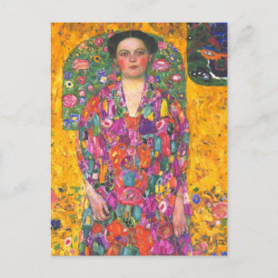 Postal Retrato de Klimt de Eugenia Primavesi
