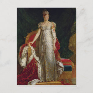 Postal Retrato de la emperatriz Marie Louise de Francia