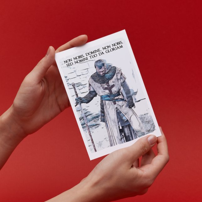 Postal Retrato de la historia del lema medieval del Cabal (Subido por el creador)