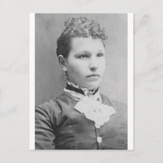 Postal Retrato de la mujer en los años 1900