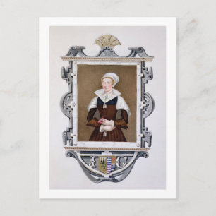 Postal Retrato de Lady Jane Gray (1537-54) 'Nueve días Qu