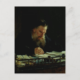 Postal Retrato de Lev Tolstoy