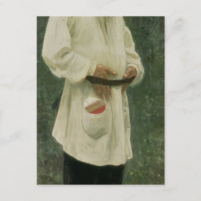 Postal Retrato de Lev Tolstoy 1901 (Anverso)