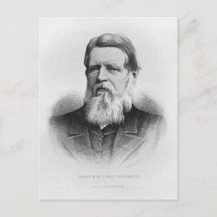 Postal Retrato de Lord Iddesleigh, muy honorable.