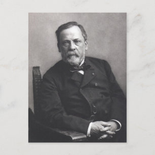 Postal Retrato de Louis Pasteur por Nadar (Fecha anterior