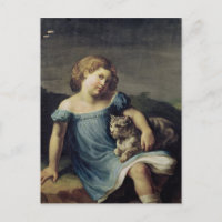 Retrato de Louise Vernet como niño, 1818-19