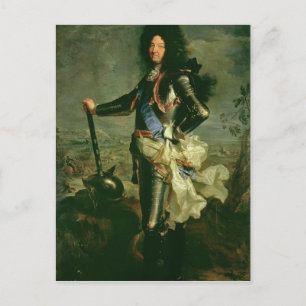 Postal Retrato de Luis XIV
