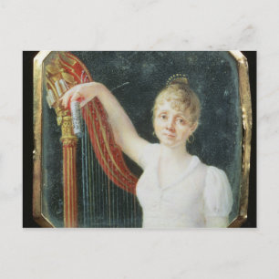 Postal Retrato de Madame Beaumont