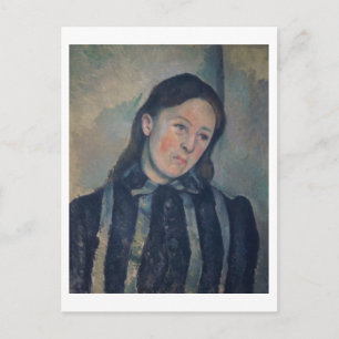 Postal Retrato de Madame Cezanne con el pelo suelto, 189