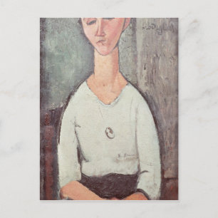 Postal Retrato de Madame Chakowska, 1917