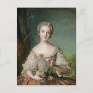Postal Retrato de Madame Louise de France