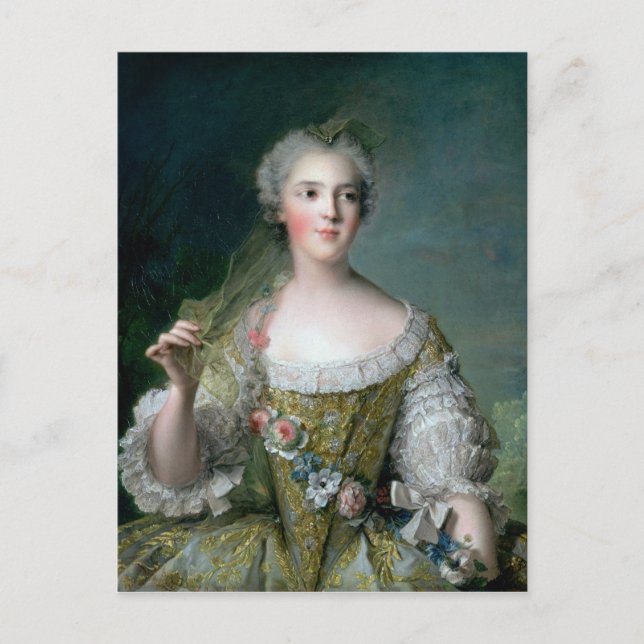 Postal Retrato de Madame Sophie (Anverso)