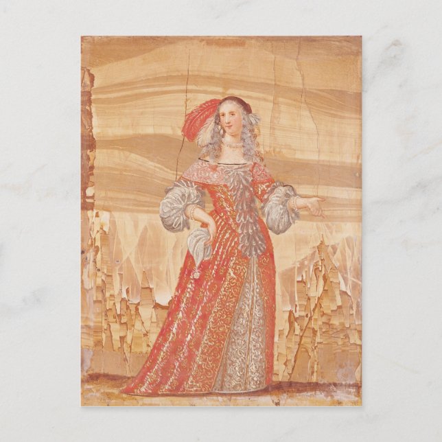 Postal Retrato de Madeleine Bejart en el papel de (Anverso)