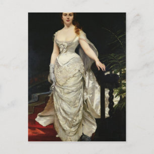 Postal Retrato de Mademoiselle X, 1873