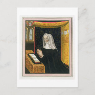 Postal Retrato de Margaret Beaufort, condesa de Richmon