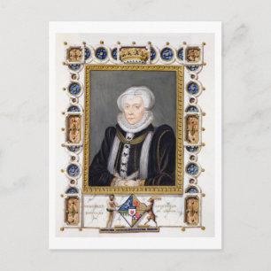 Postal Retrato de Margaret Douglas (1515-78) Condesa de