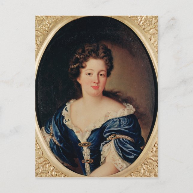 Postal Retrato de Marie-Anne Mancini Princesa Colonna (Anverso)