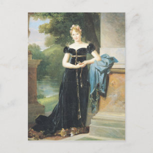 Postal Retrato de Marie Laczinska Countess Walewska