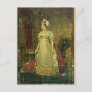 Postal Retrato de Marie-Therese-Charlotte de France