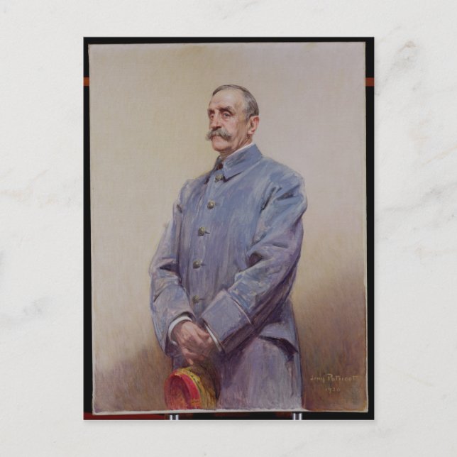 Postal Retrato de Marshal Ferdinand Foch 1920 (Anverso)