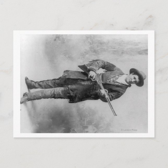 Postal Retrato de Martha Canary "Calamity Jane" (Anverso)