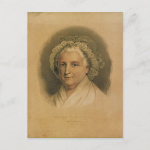 Postal Retrato de Martha Washington de Ives
