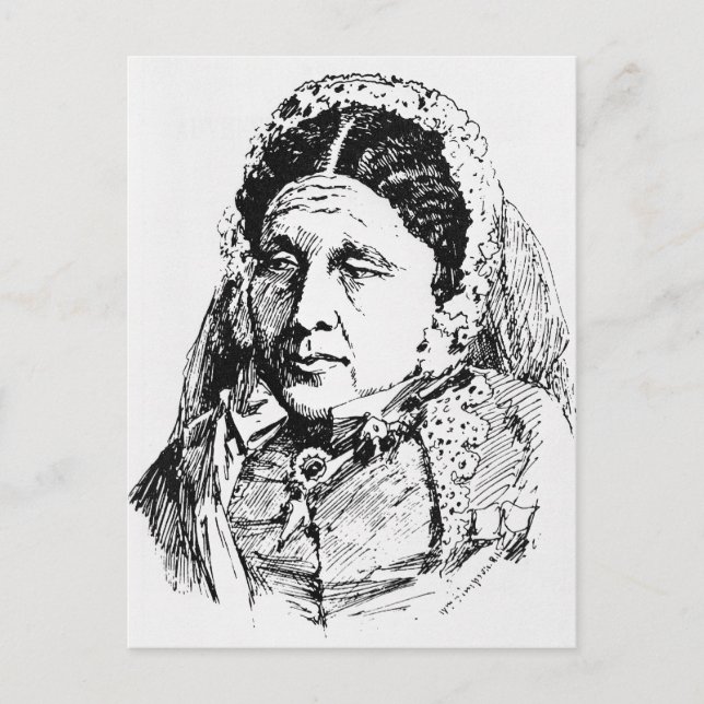 Postal Retrato de Mary Seacole (Anverso)