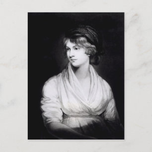 Postal Retrato de Mary Wollstonecraft Godwin