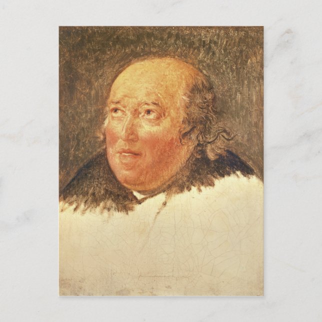 Postal Retrato de Michel Gerard (Anverso)