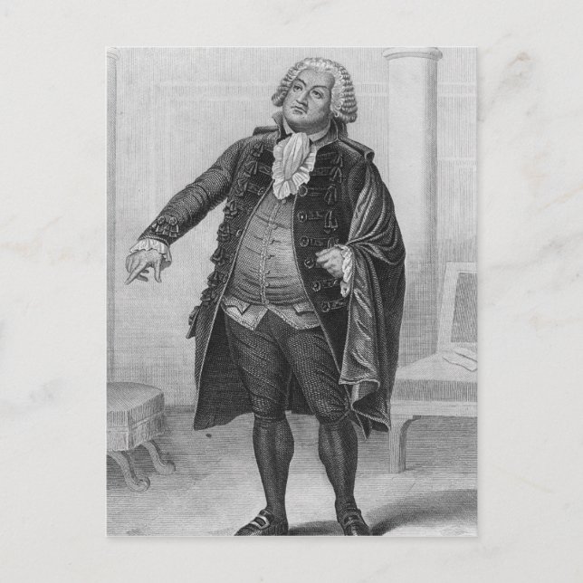 Postal Retrato de Mirabeau (Anverso)