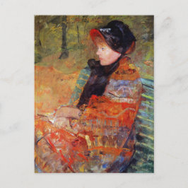 Postal Retrato de Mlle C. Lydia Cassatt por Mary Cassatt
