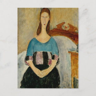 Postal Retrato de Modigliani Amedeo