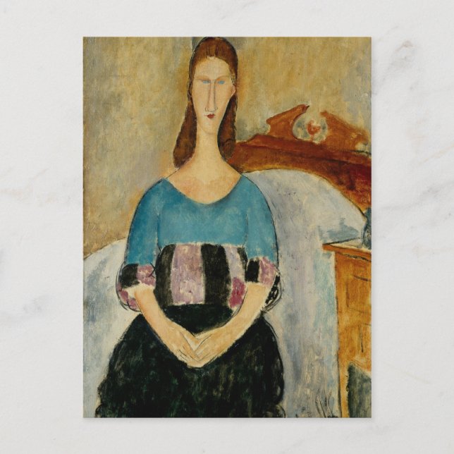 Postal Retrato de Modigliani Amedeo (Anverso)