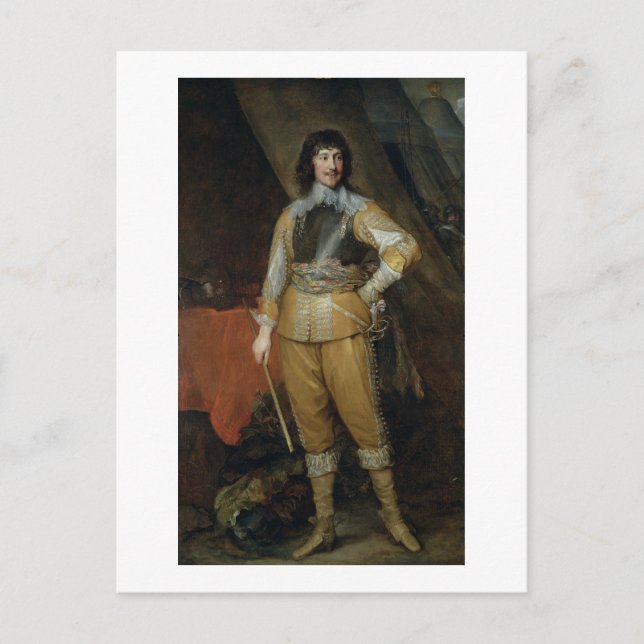 Postal Retrato de Mountjoy Blount, Conde de Newport (c.15 (Anverso)