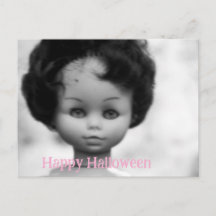 Retrato de muñeca borroso - Halloween