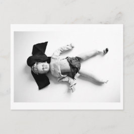 Postal Retrato de muñeca - Muñeca rota