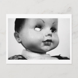 Postal Retrato de muñeca - Un ojo