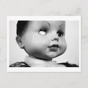 Postal Retrato de muñeca - Un ojo