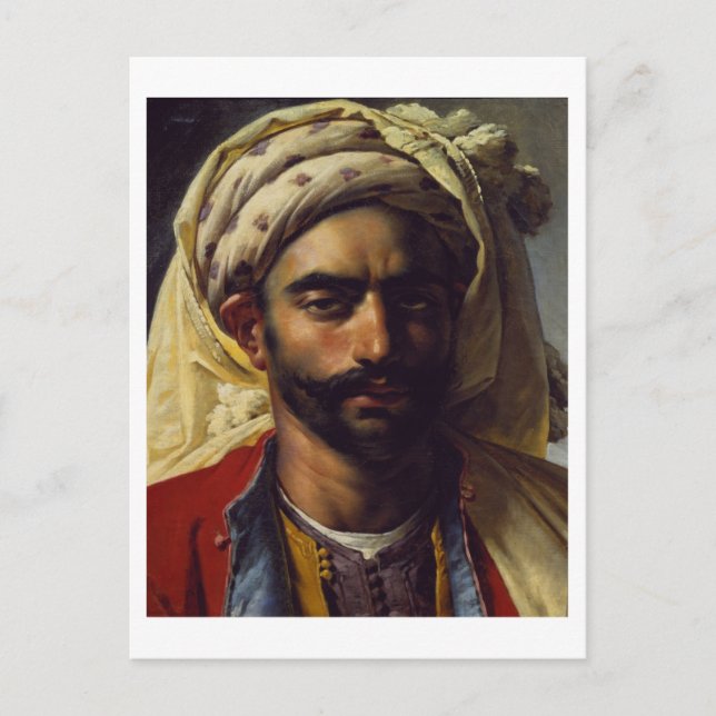 Postal Retrato de Mustapha (Anverso)