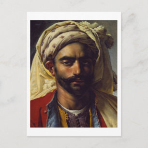 Postal Retrato de Mustapha