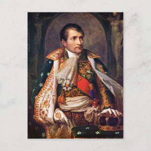 Postal Retrato de Napoleón Bonaparte por Andrea Appiani