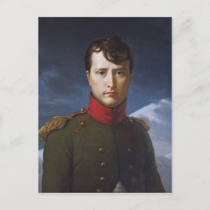 Postal Retrato de Napoleón Bonaparte Primer Cónsul