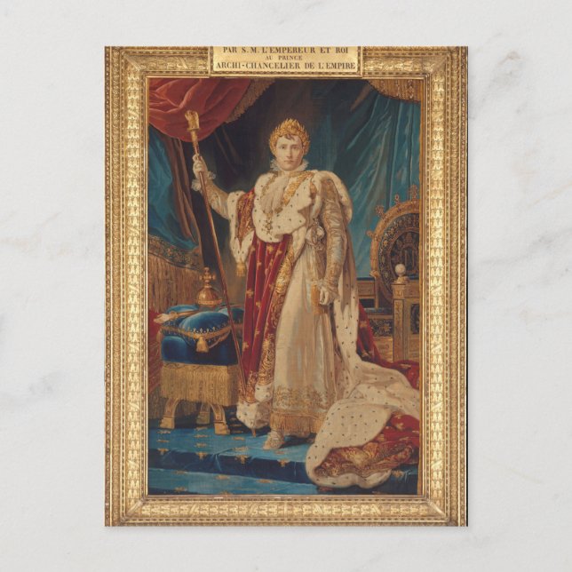 Postal Retrato de Napoleón I | 1808-11 (Anverso)