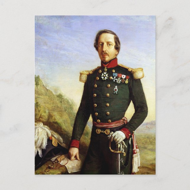 Postal Retrato de Napoleón III 1852 (Anverso)
