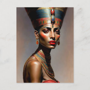 Postal Retrato de Nefertiti
