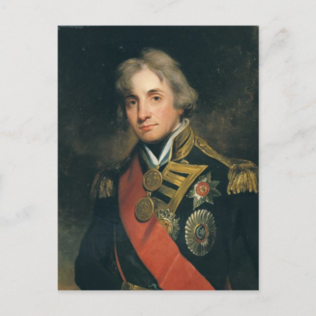 Postal Retrato de Nelson (Anverso)