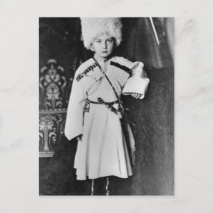 Postal Retrato de Nicolás Mikhailovich, Gran Duque